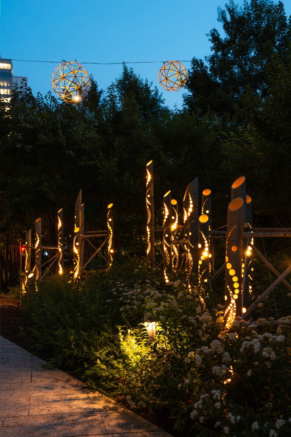 「竹あかり」幻想的な光に包まれる“竹”のライトアップが大手町で、全エリアを解説＆注目展示は？｜写真11