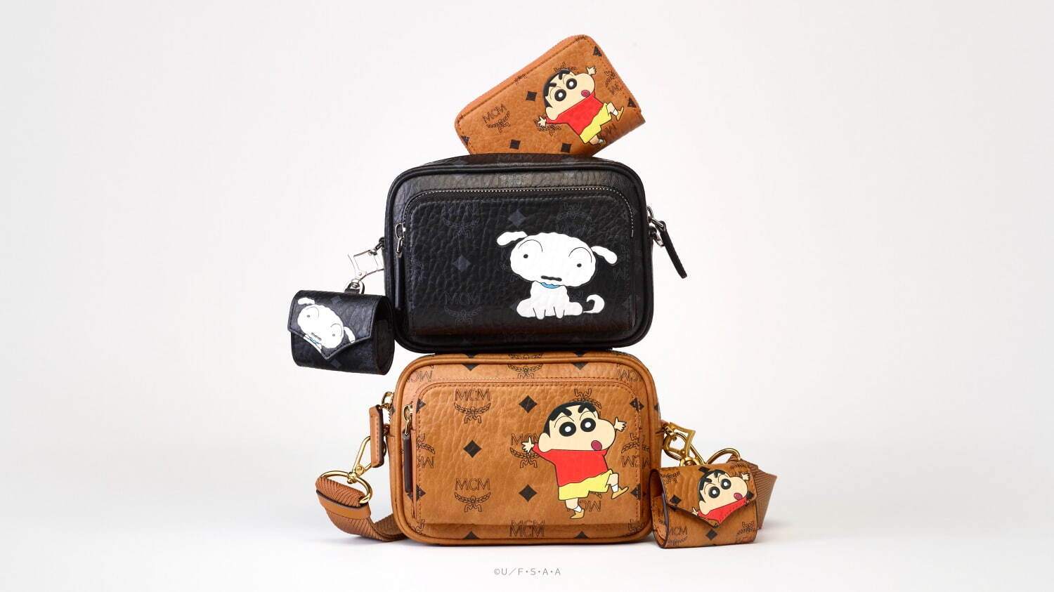 写真7/18｜MCM×「クレヨンしんちゃん」“しんちゃん＆シロ”描いた