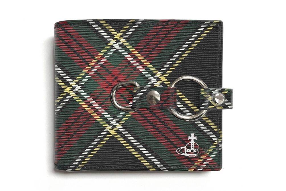 【Vivienne Westwood 】チェーン付きタータン柄ハートショルダー Vivienne Westwood 】チェーン付きタータン柄ハートショルダー