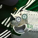 アディダス オリジナルス“トレフォイルロゴ”入り腕時計、ホワイト×グリーンなど夏の新色｜写真5