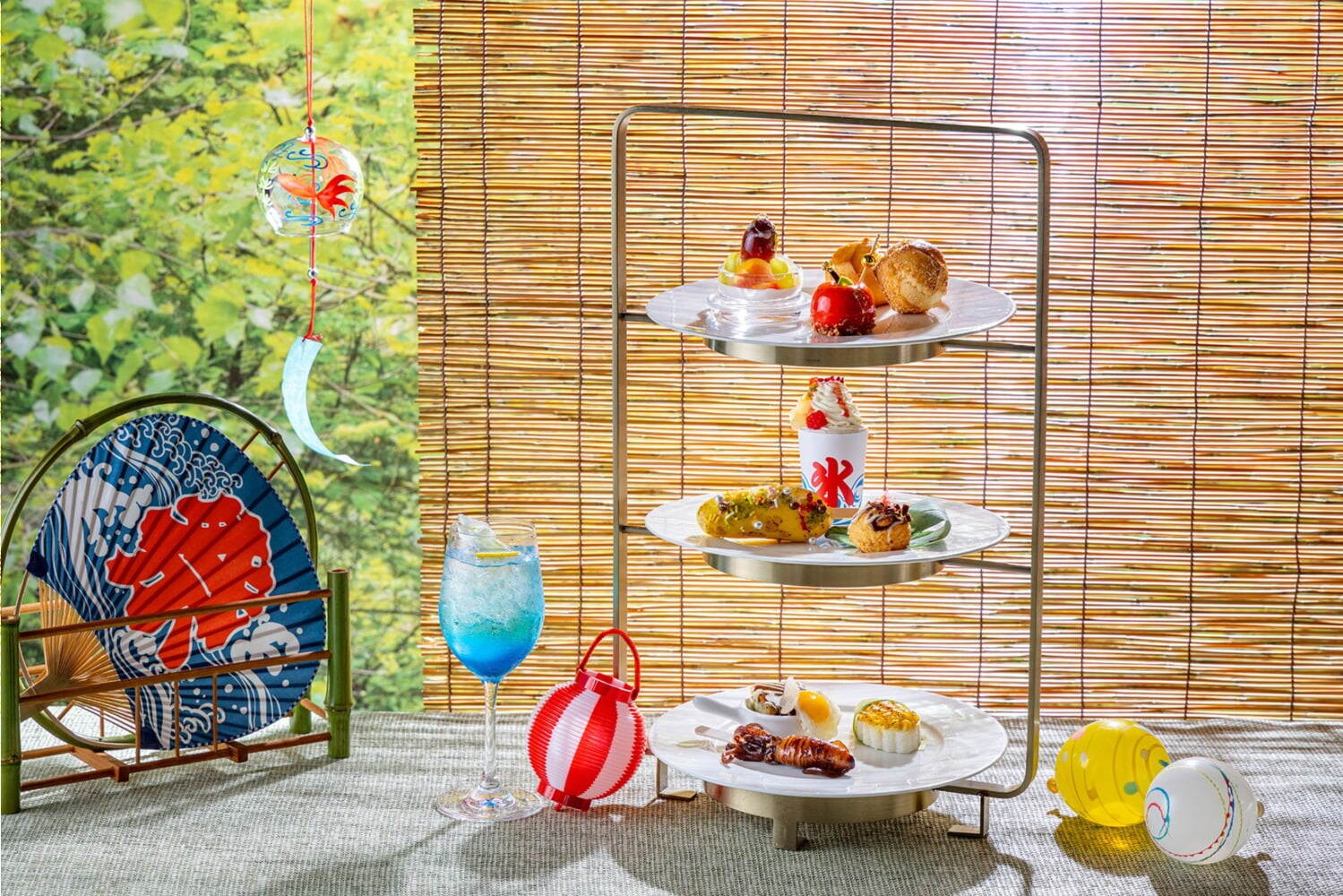「夏祭りアフタヌーンティー」1名 7,040円 (サービス料15％別)