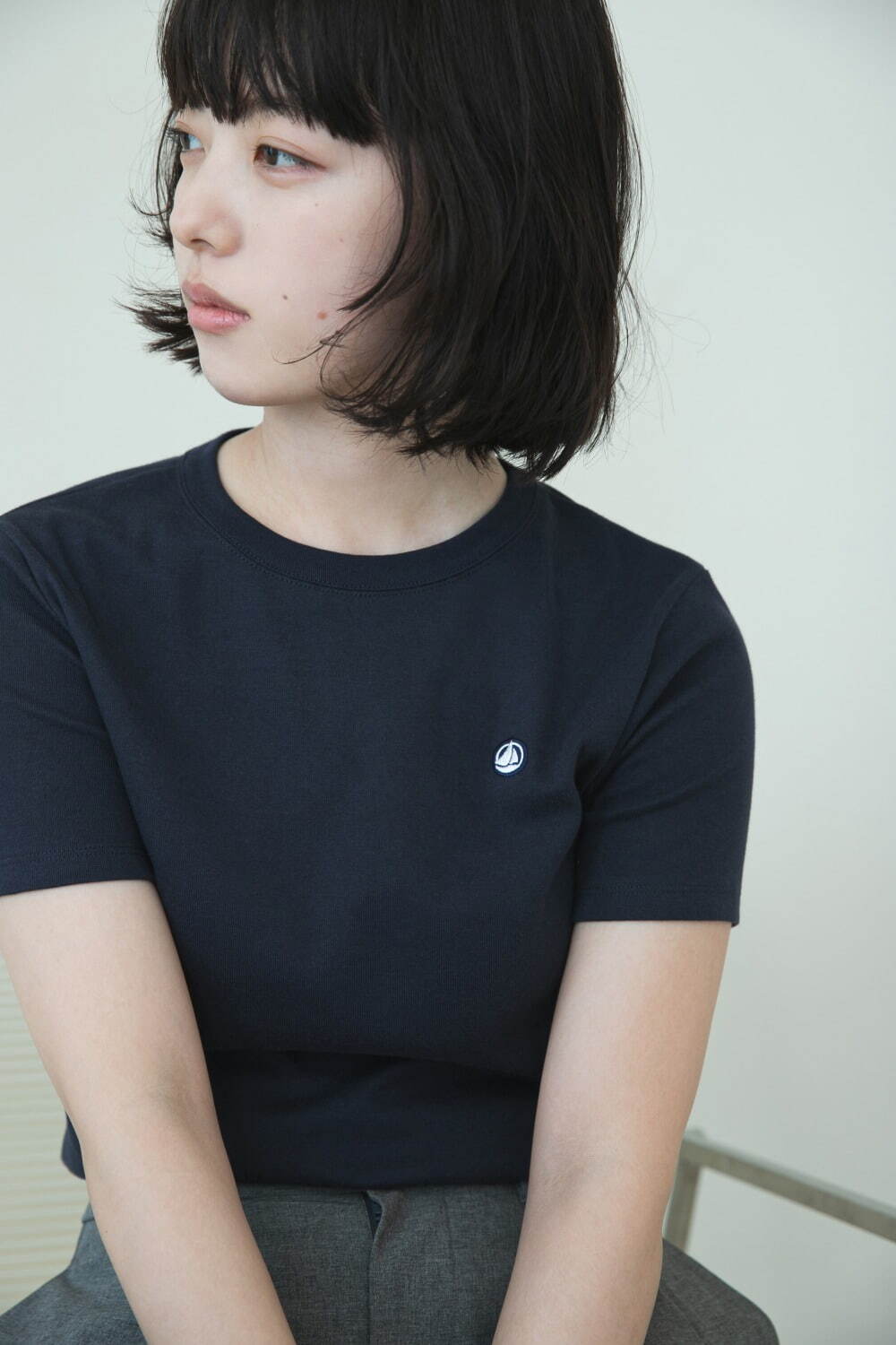 プチバトー×アーバンリサーチ ドアーズの限定Tシャツ、ピンクボーダーや筆記体ロゴ入りで｜写真13