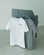 プチバトー×アーバンリサーチ ドアーズの限定Tシャツ、ピンクボーダーや筆記体ロゴ入りで｜写真2