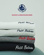 プチバトー×アーバンリサーチ ドアーズの限定Tシャツ、ピンクボーダーや筆記体ロゴ入りで｜写真6