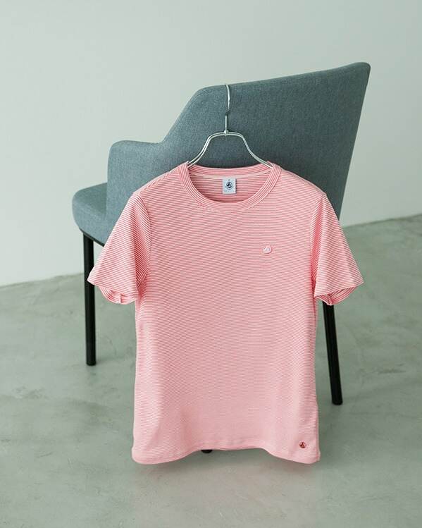 エンブロイダリー TEE(ボーダー) 5,412円※6月上旬発売