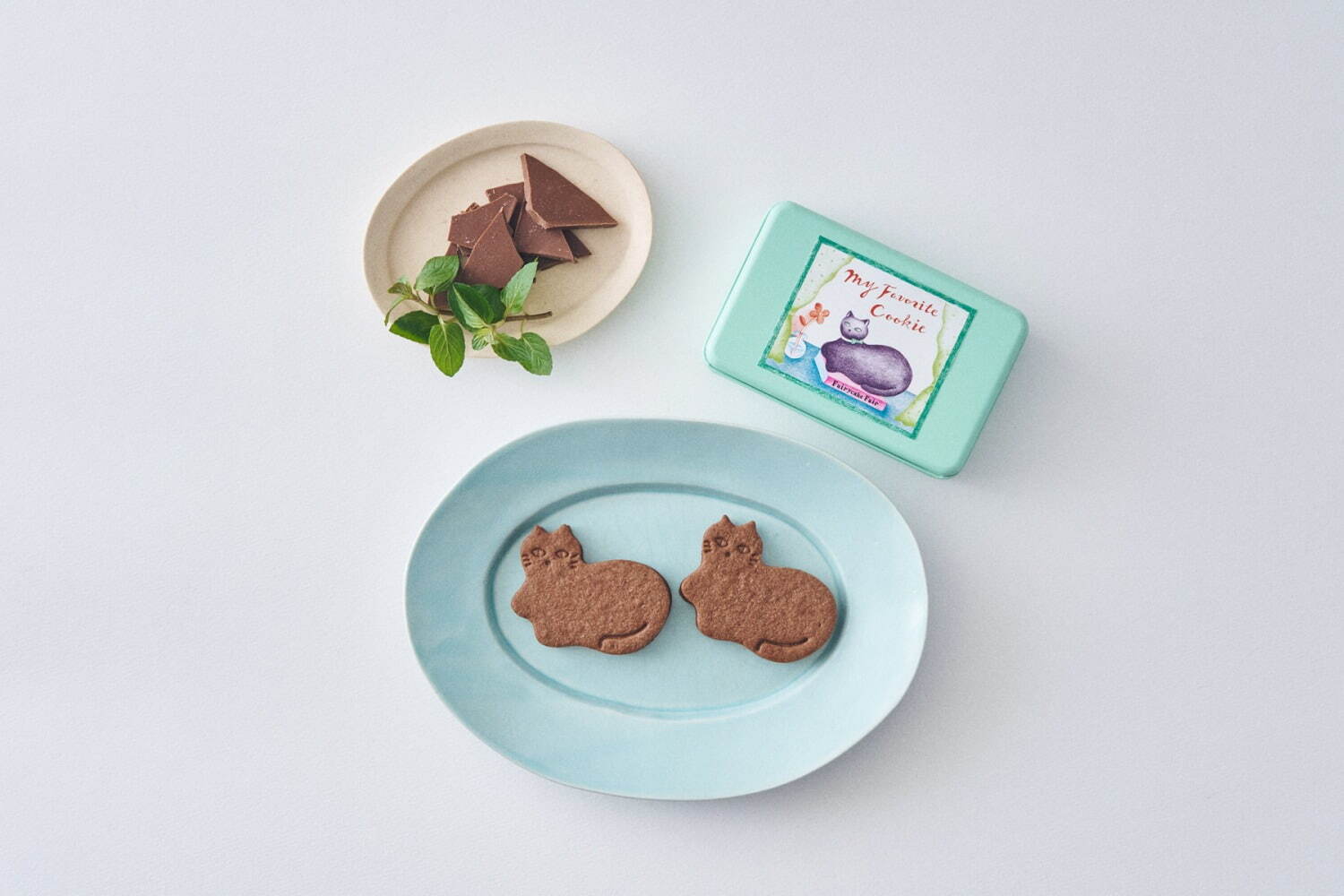 チョコミントサンドクッキー缶 2個入 1,100円