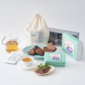 フェアリーケーキフェア夏限定“猫型”チョコミントサンドクッキー＆ミント香る生バターサンド｜写真2