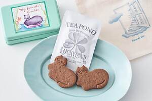 フェアリーケーキフェア夏限定“猫型”チョコミントサンドクッキー＆ミント香る生バターサンド