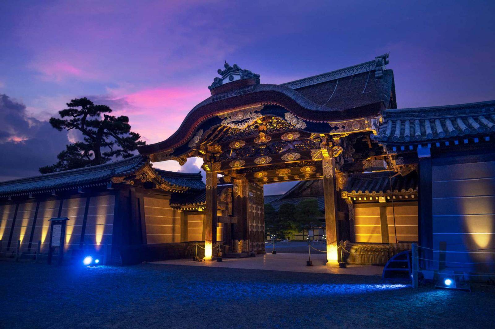 京都・二条城で夏の夜間アートイベント「夕涼み」納涼絵巻のプロジェクションマッピング＆縁日も｜写真12