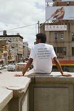 ドーバー 銀座限定Tシャツ“犬”に見立てた文字グラフィック＆KYNEのアートプリント｜写真57