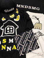 ドーバー 銀座限定Tシャツ“犬”に見立てた文字グラフィック＆KYNEのアートプリント｜写真73