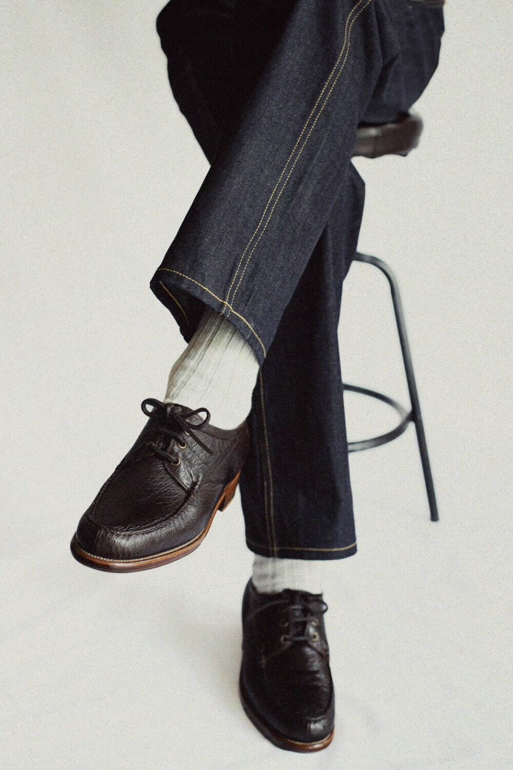 レユッカスのレショップ限定メンズレザーシューズ、“曲線切り替えアッパー”サンダルなど｜写真12