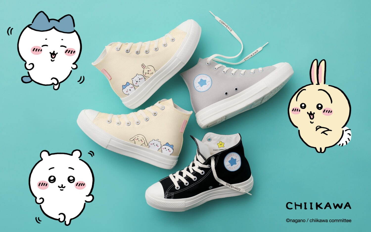 楽天市場】【ちいかわコラボ】 コンバース オールスター CL HI
