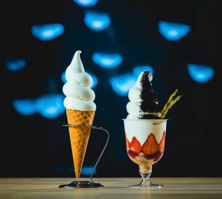 イワトビペンギンパフェ