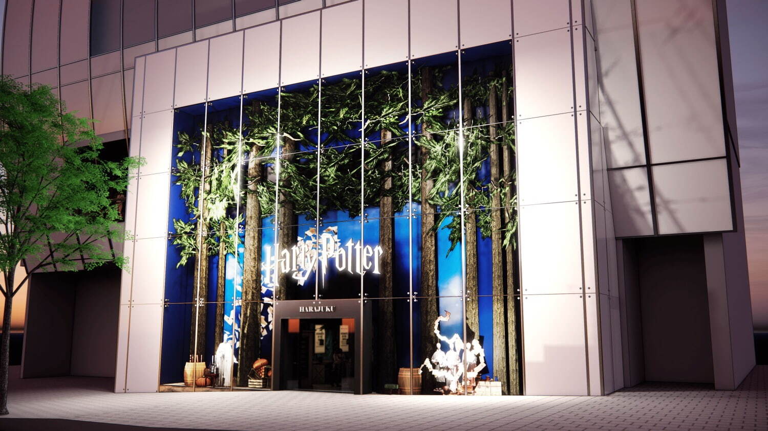 「ハリー・ポッター ショップ 原宿」外観イメージ写真