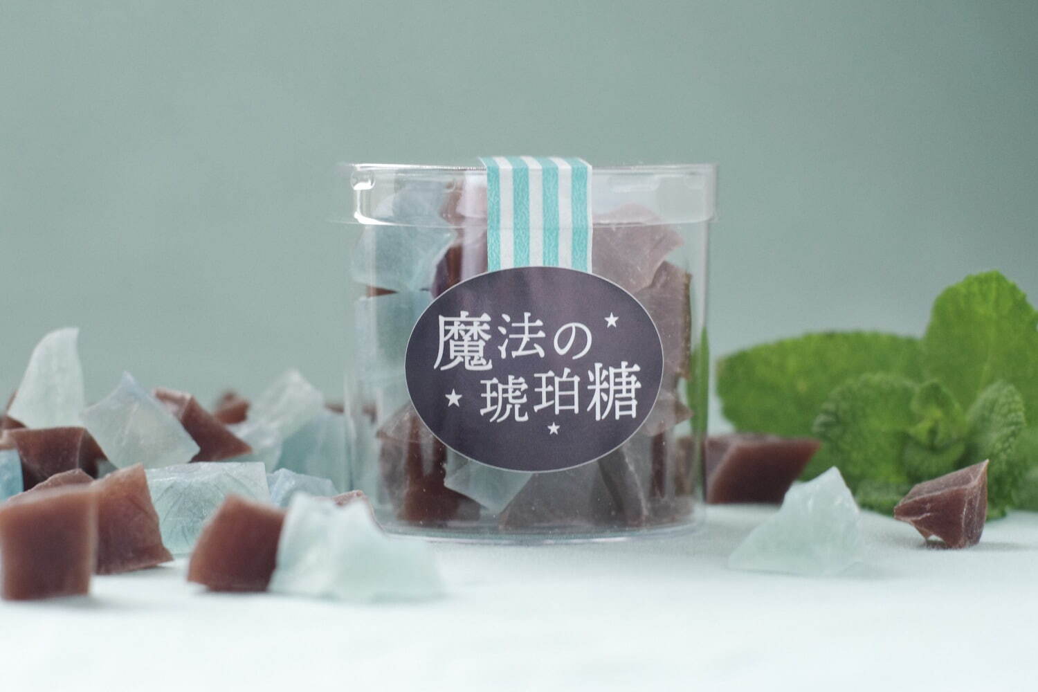 “食べられる宝石”チョコミントのすっきり琥珀糖「魔法の琥珀糖」から｜写真2