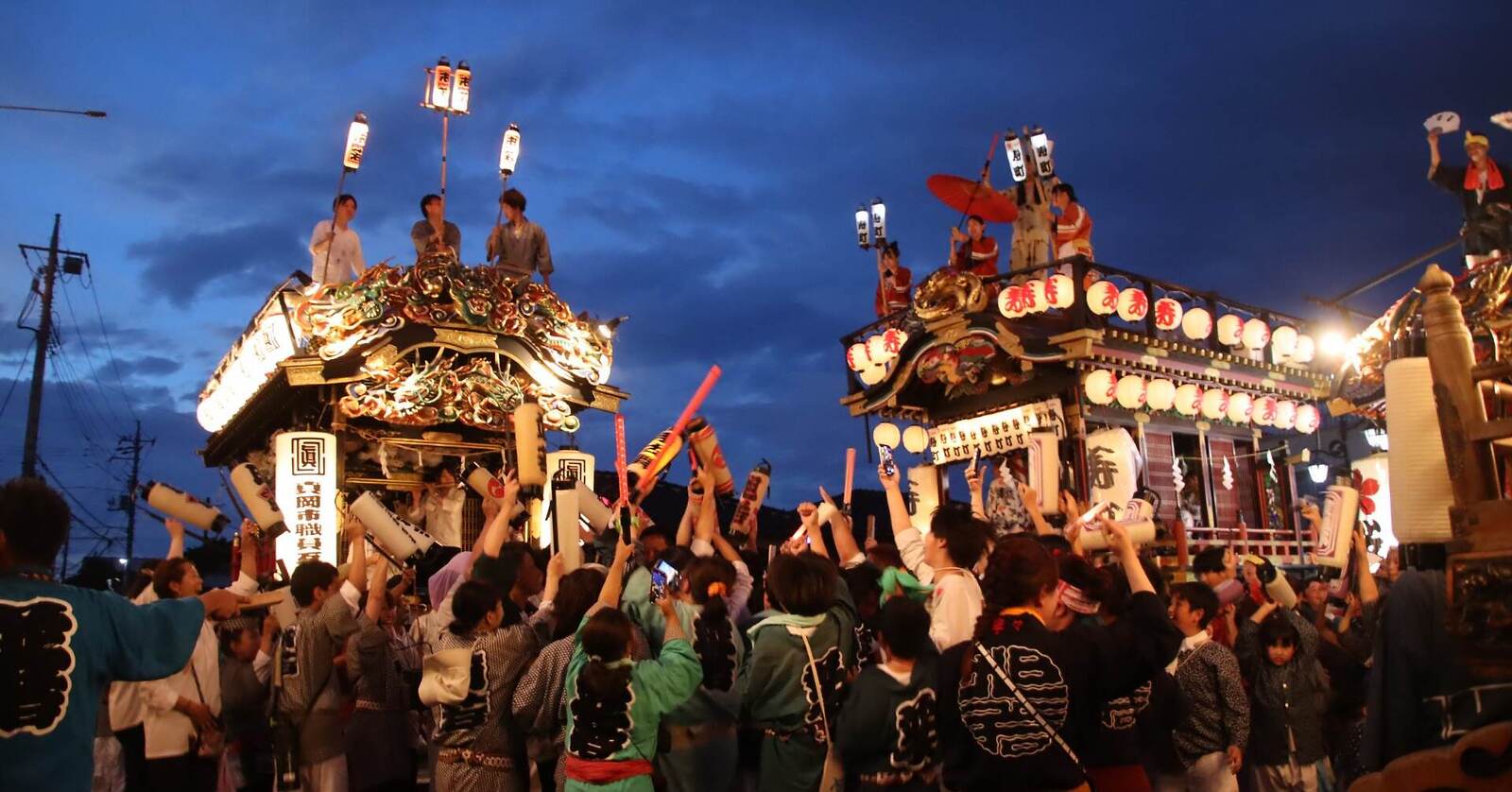 「真岡の夏まつり荒神祭」過去開催の様子