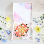 花屋が作る“バラ型”もちっと食感グミ、カラフルな花束風ギフトボックス＆虹色パウチ入りなど｜写真4