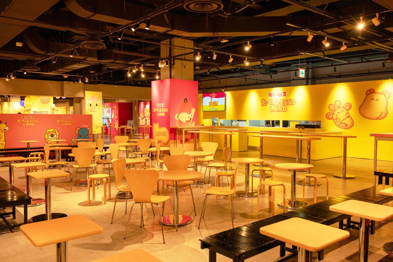 横浜で「たべっ子どうぶつランド」“ビスケット工場”風フォトスポット、コラボメニュー＆グッズ新作も｜写真6