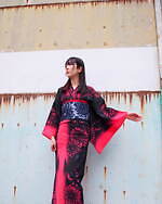 ラフォーレ原宿に「浴衣」ブランド集結 - オリジナル柄浴衣や手描き友禅の一点物、レース着物も｜写真2