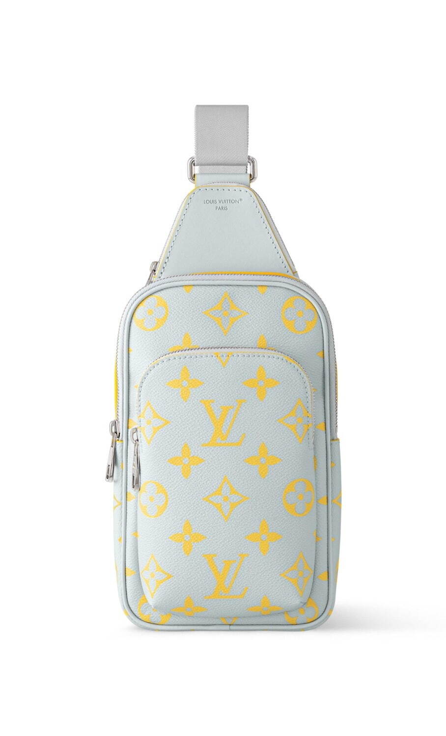 【マイアミ情景が魅力的】LOUIS VUITTON ショルダーバッグ ルイ・ヴィトン“マイアミ着想”メンズバッグ、レッド＆ブルーの