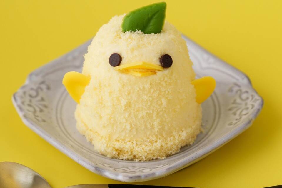 ぴよりん｜名古屋のひよこ型スイーツ「ゆずぴよりん」柚子ジュレ＆ババロアの爽やかな初夏限定ケーキ