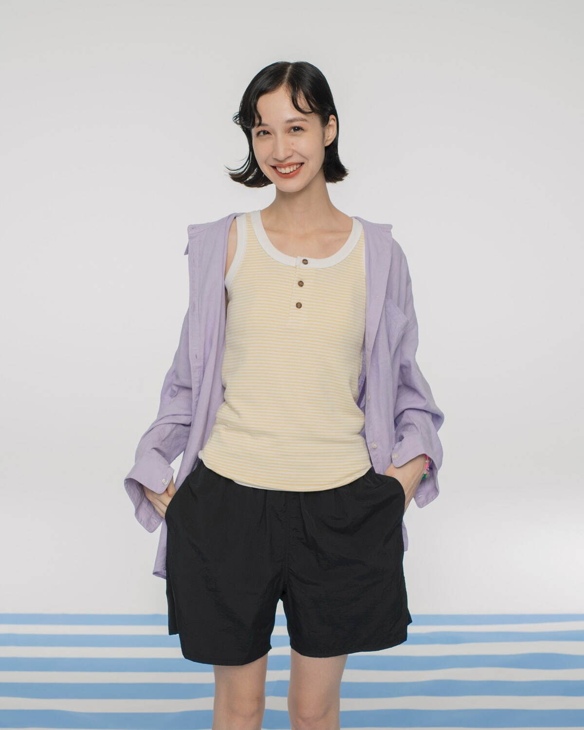 ローソン×フリークス ストア“速乾”Tシャツ＆コンパクトに収納可なショートパンツ｜写真14