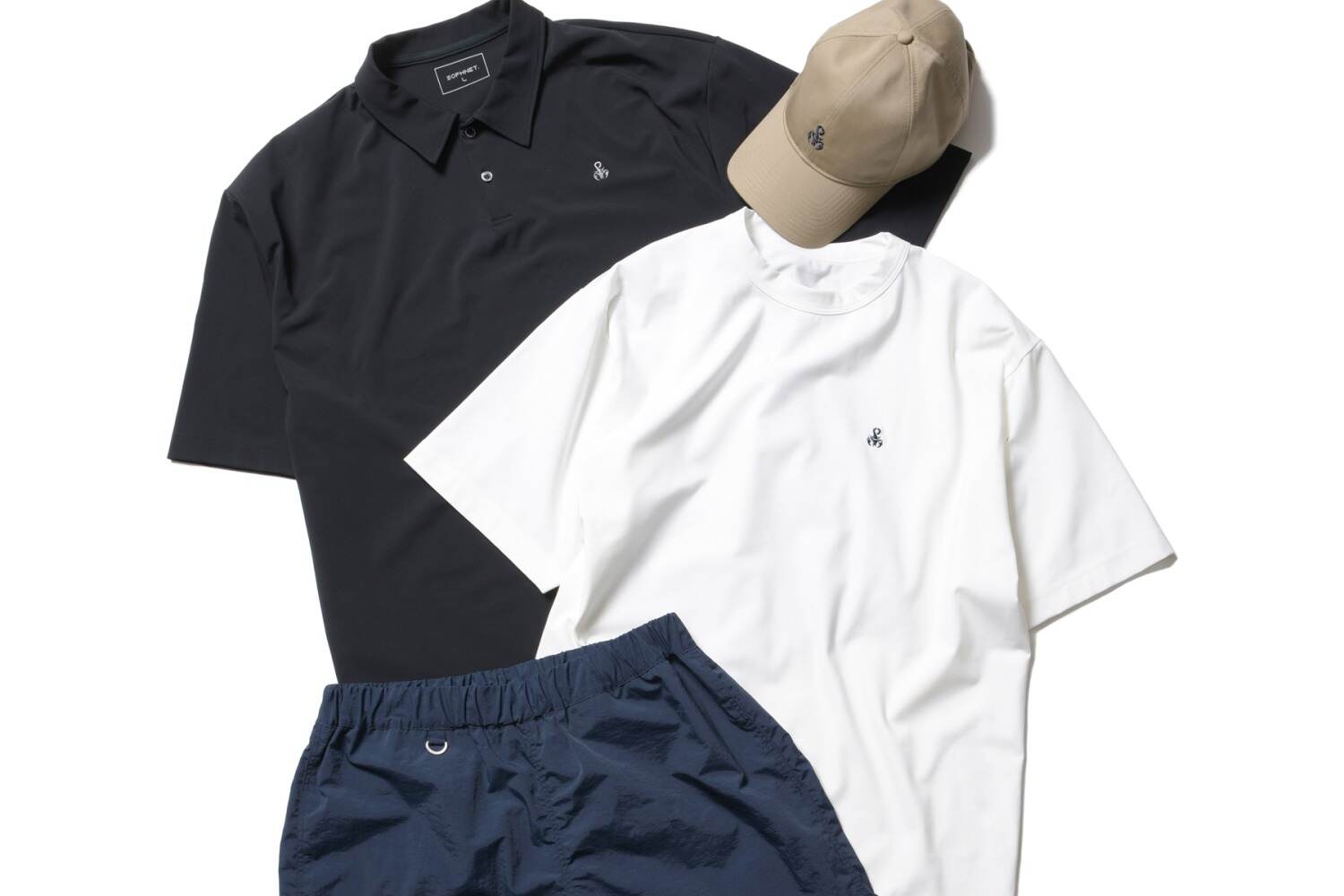 ショーツ｜ソフからスコーピオン刺繍ウェア、速乾ポロ＆Tシャツや軽量ナイロン製ショーツ