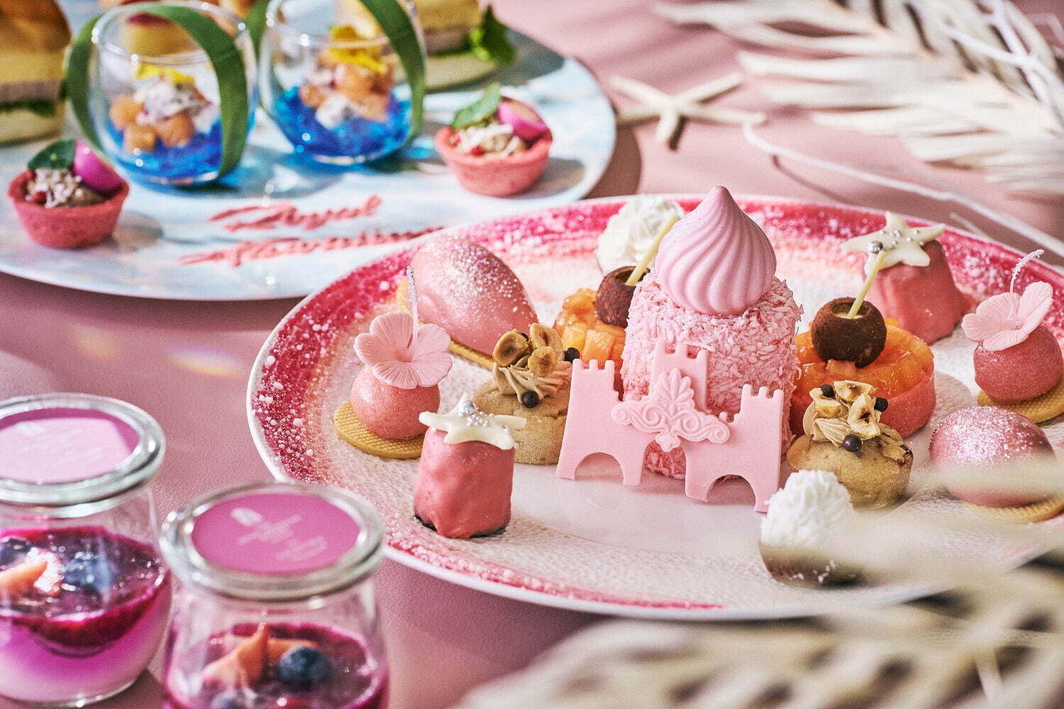 「アロハピンク アフタヌーンティー～インスパイアド by ロイヤルハワイアン～」7,500円※サービス料15％込