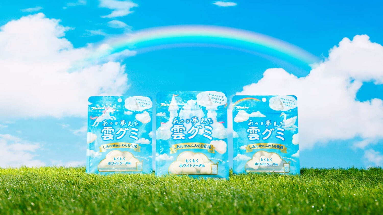 「あの日夢見た雲グミ」184円