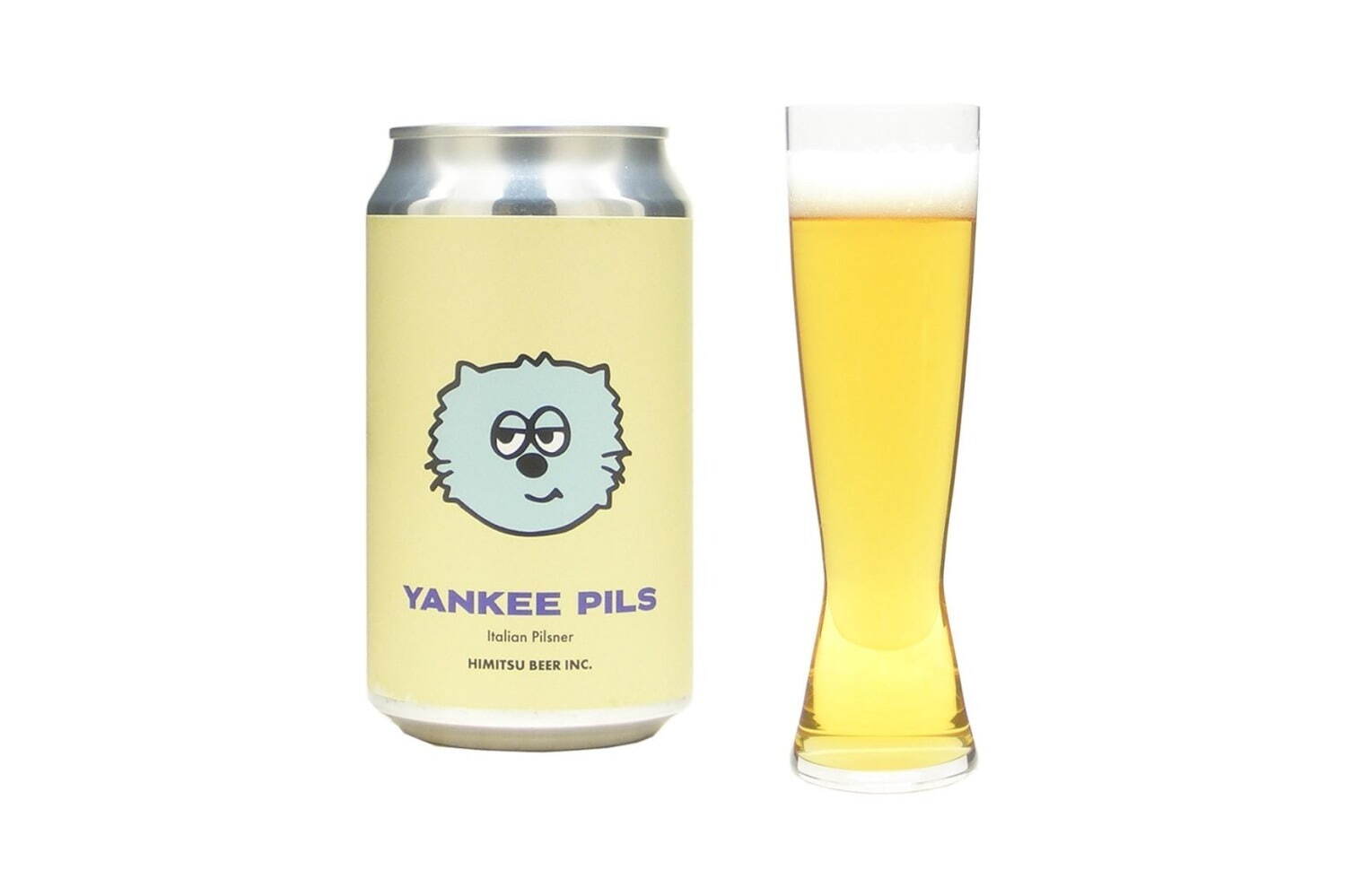 ひみつビール「YANKEEPILS」