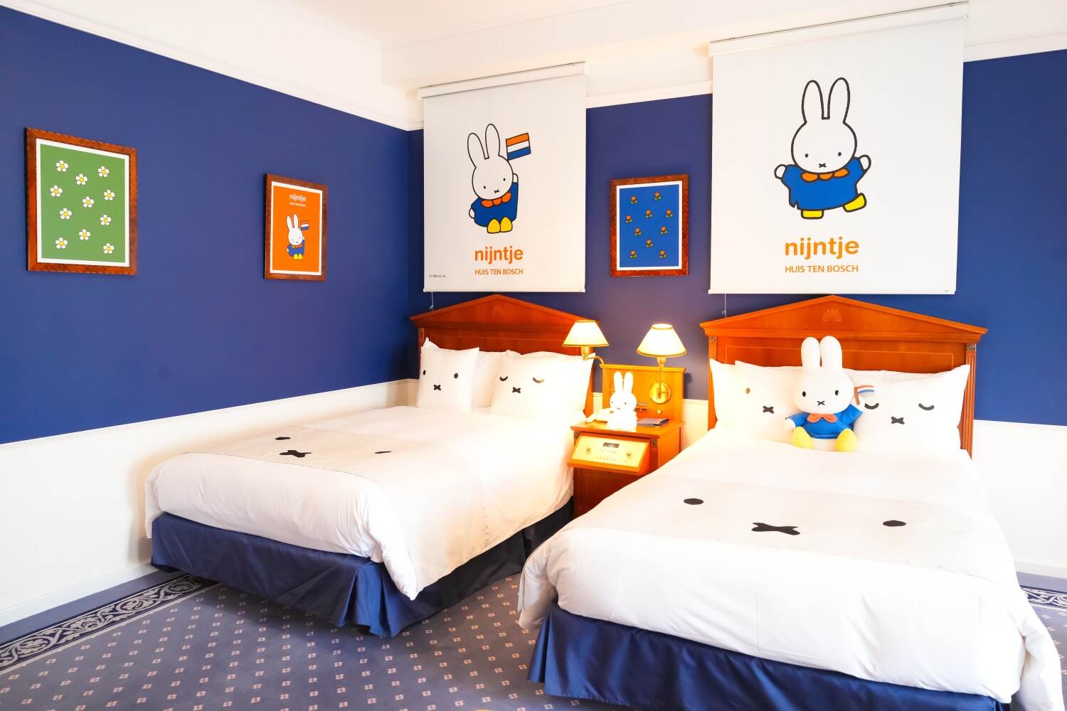 ミッフィー｜長崎・ハウステンボス内ホテル「ミッフィールーム」ミッフィー尽くしの客室＆持ち帰れるオリジナルグッズも