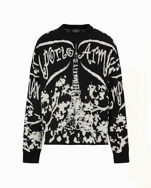 エンポリオ アルマーニ 銀座店限定“扇柄”メンズニットガウン＆日本語着想プリントワンピなど｜写真3