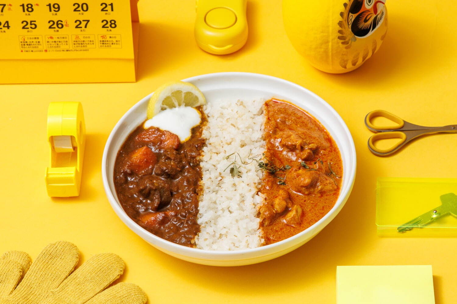 東京ボルシチカレーとベイガンバルタ 1,440円