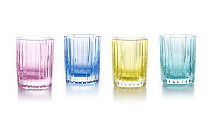 バカラ“パステルカラー”の夏タンブラー、ピンクやライトブルー透き通るクリスタルグラス｜写真1
