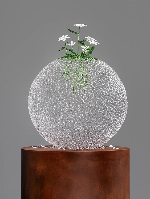 ケリー・アカシ 《モニュメント(再生)》 2024〜25年
Courtesy: Lisson Gallery 撮影:Dawn Blackman