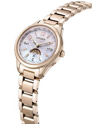 シチズン クロスシー“夏の夕暮れビーチ”着想のウィメンズ腕時計、ラメで波の煌めき表現｜写真4