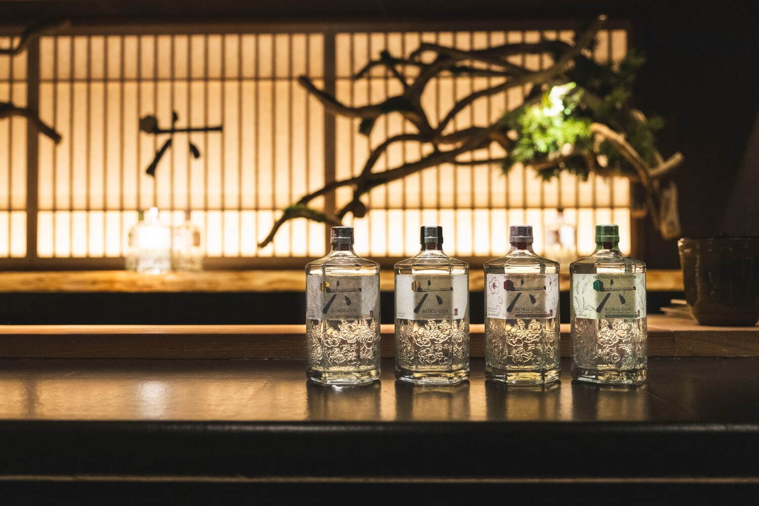 クラフトジン「六」“茶室バー”がグランドプリンスホテル高輪に、カクテル＆和菓子ペアリング｜写真3