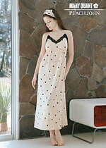 ピーチ・ジョン×マリークワント第2弾、デイジーモチーフ刺繍とドット柄ブラセット＆ルームウェア｜写真10