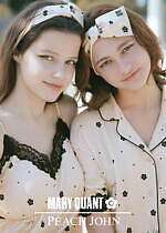 ピーチ・ジョン×マリークワント第2弾、デイジーモチーフ刺繍とドット柄ブラセット＆ルームウェア｜写真13