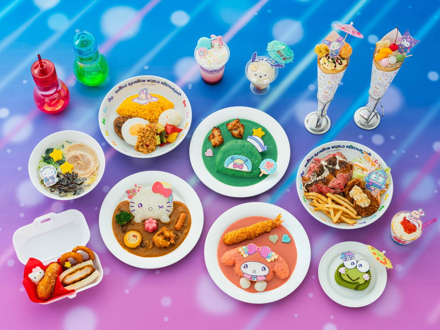 サンリオピューロランドの夏イベント「ネオナツマツリⅡ」レトロな縁日風ゲームや屋台グルメ｜写真40