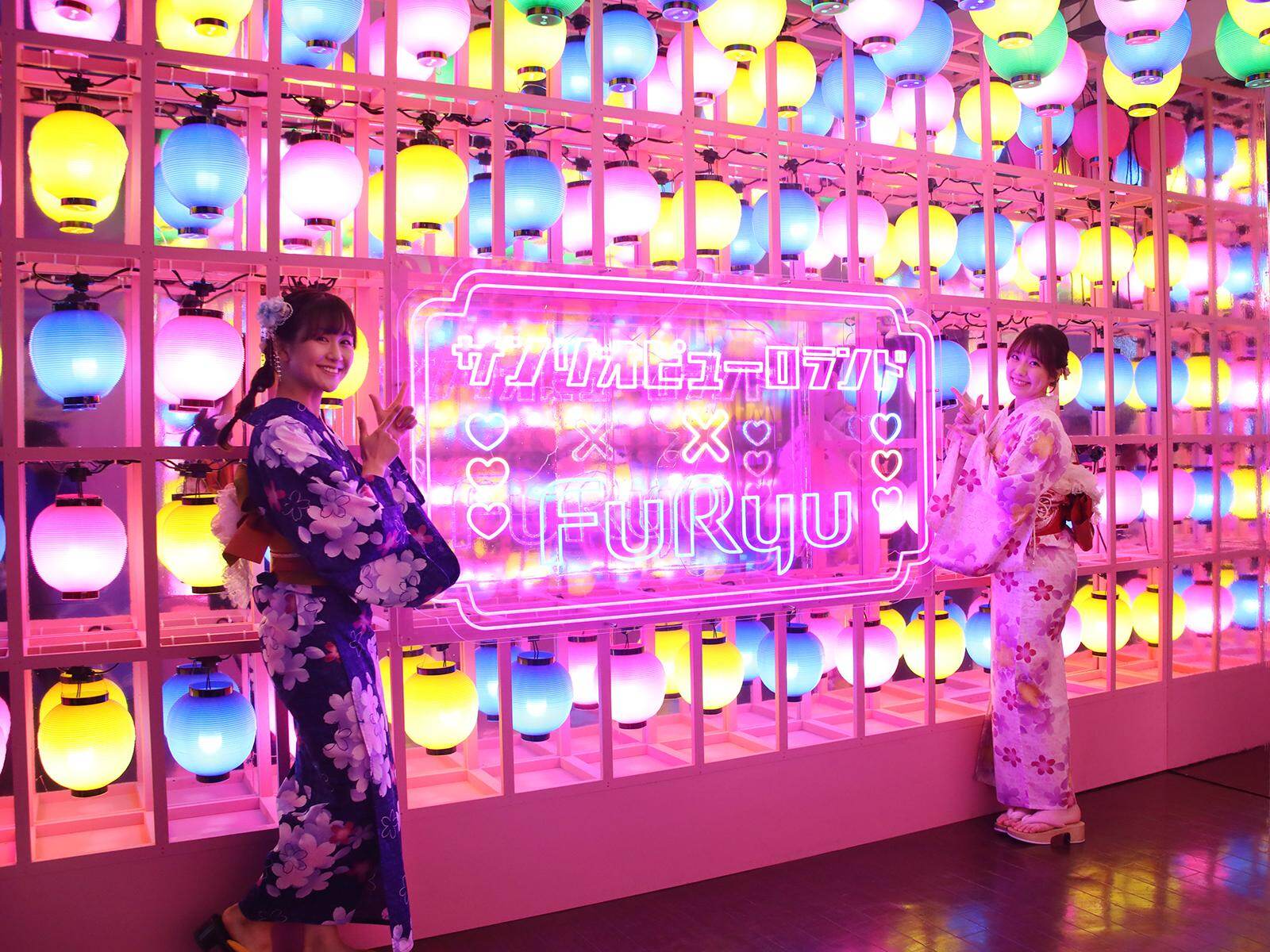 サンリオピューロランド夏イベント「ピューロランドネオナツマツリⅡ」レトロ縁日風ゲームやヤタイ風グルメ｜写真7