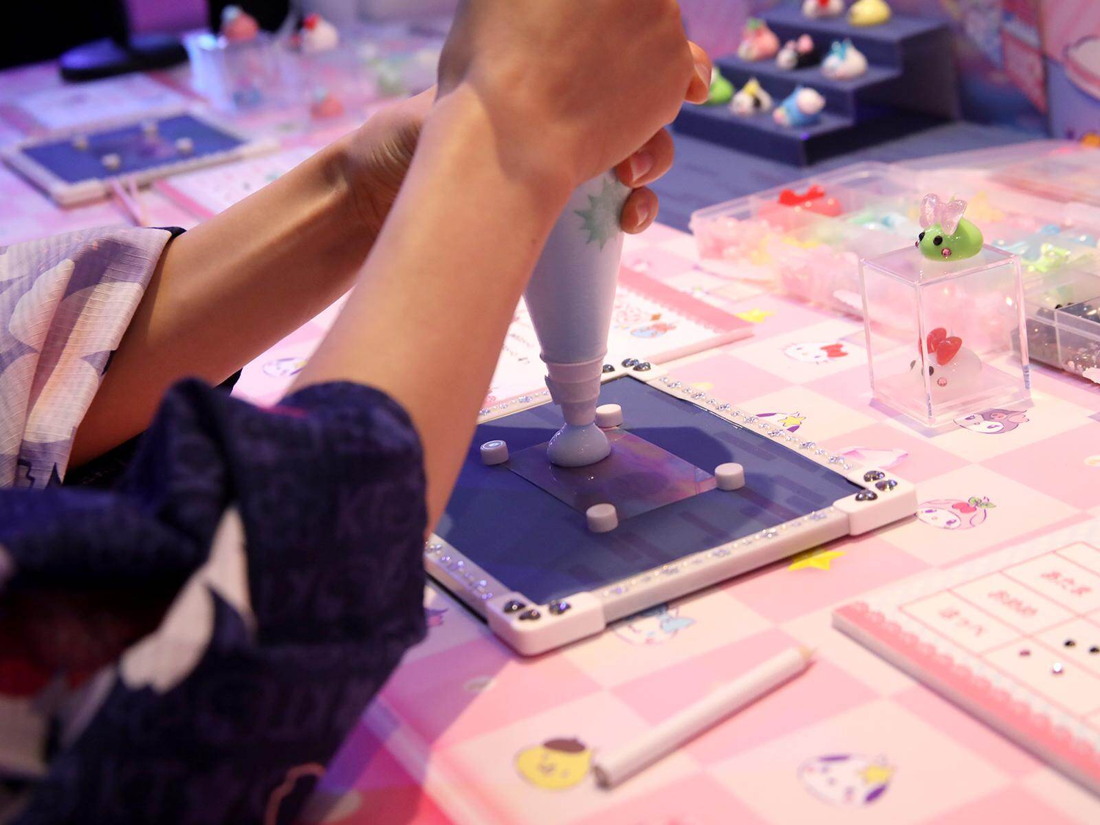 サンリオピューロランド夏イベント「ピューロランドネオナツマツリⅡ」レトロ縁日風ゲームやヤタイ風グルメ｜写真18