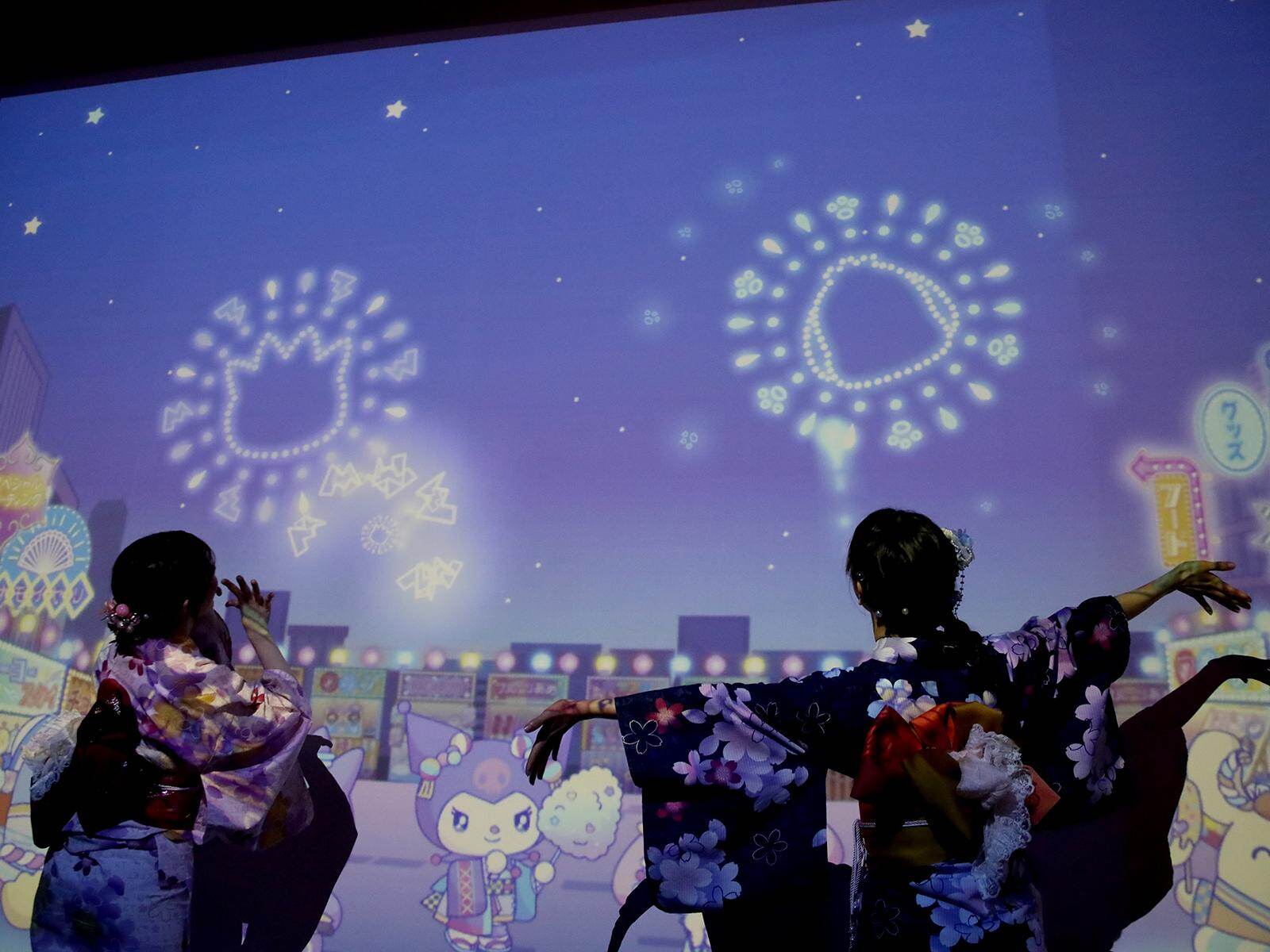 サンリオピューロランド夏イベント「ピューロランドネオナツマツリⅡ」レトロ縁日風ゲームやヤタイ風グルメ｜写真6