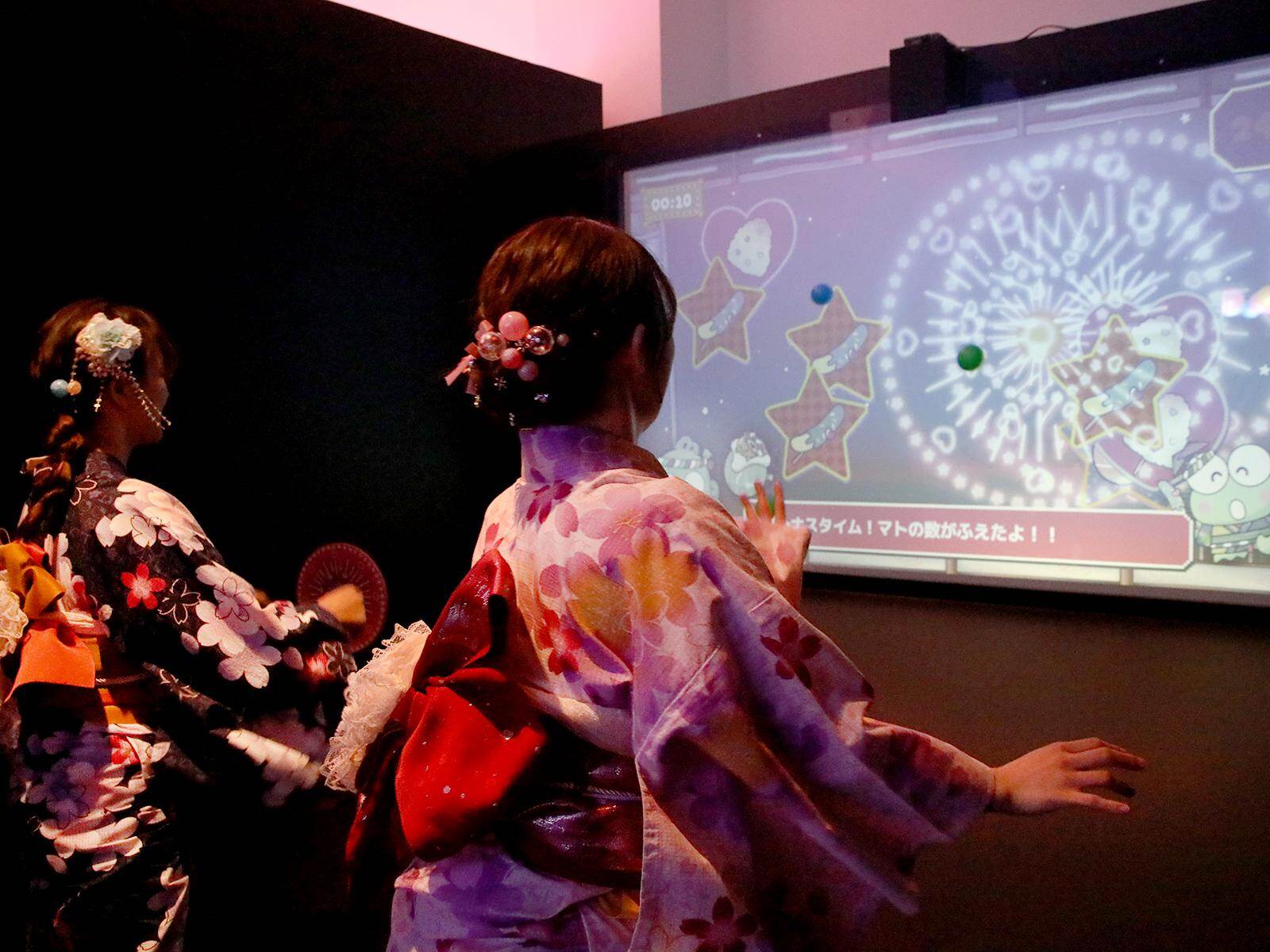 サンリオピューロランド夏イベント「ピューロランドネオナツマツリⅡ」レトロ縁日風ゲームやヤタイ風グルメ｜写真13