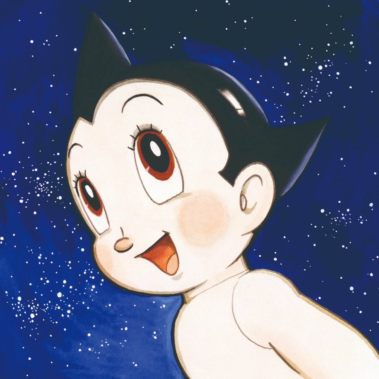 ⼿塚治⾍「鉄腕アトム」『⼿塚治⾍漫画全集 鉄腕アトム』第1巻 表紙絵