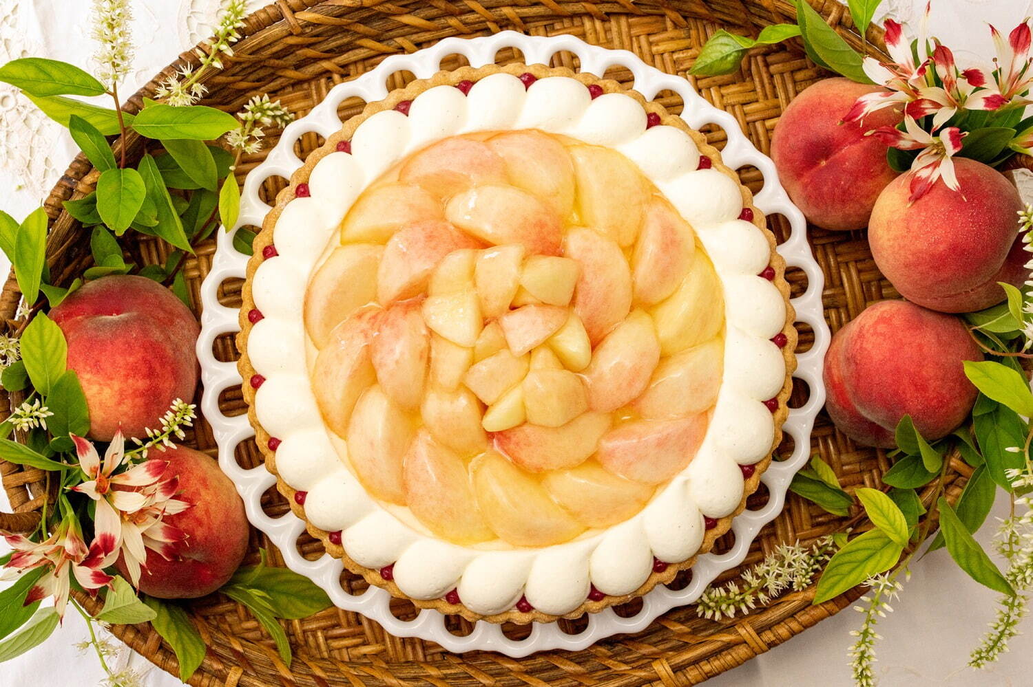 キル フェ ボン(Qu'il fait bon) 桃タルト｜写真10