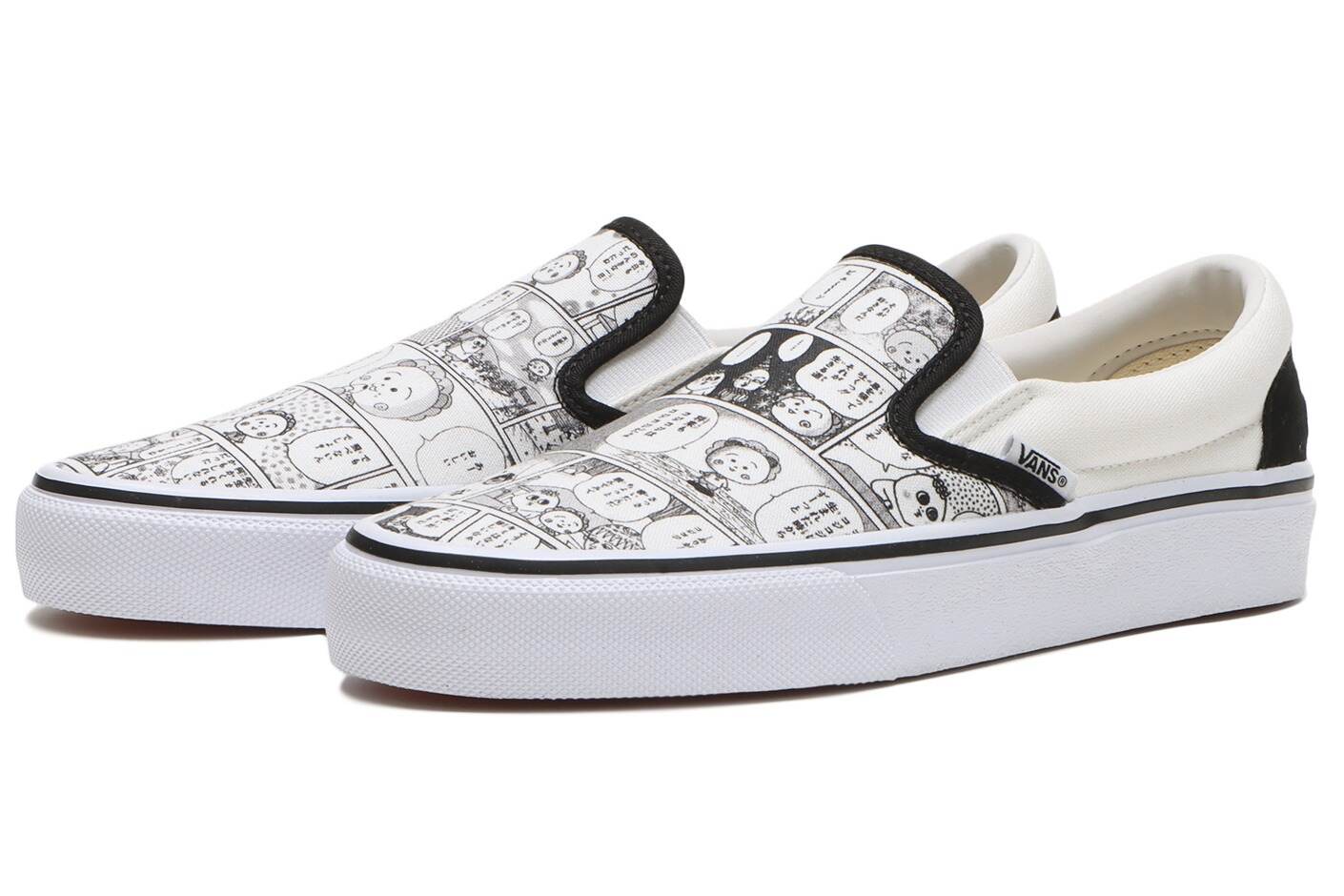 Vans×さくらももこ、まる⼦総柄「オールドスクール」やコジコジ