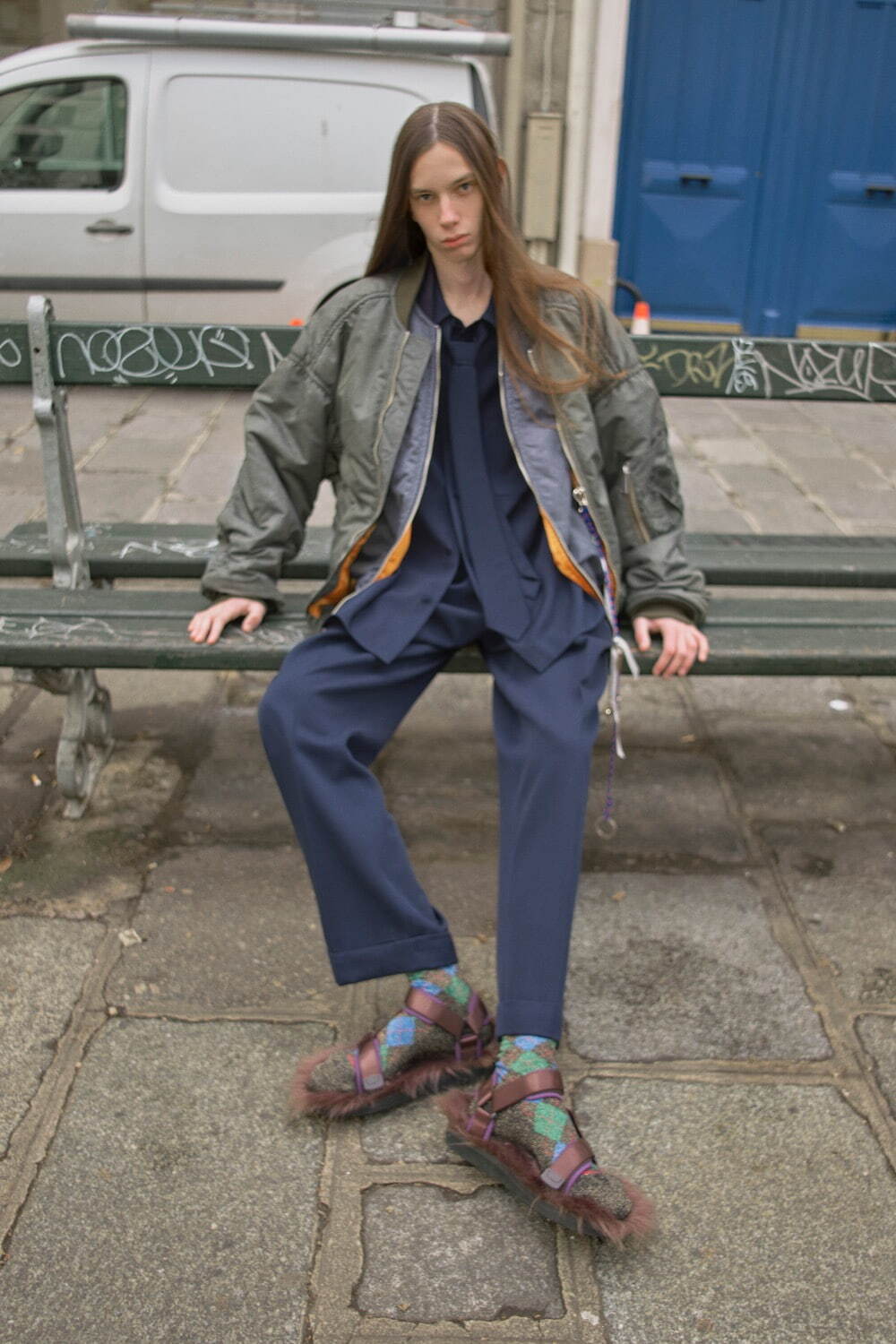 ベッドフォード×シックストックス“ラメ華やぐ”アーガイル柄のロングソックス｜写真12