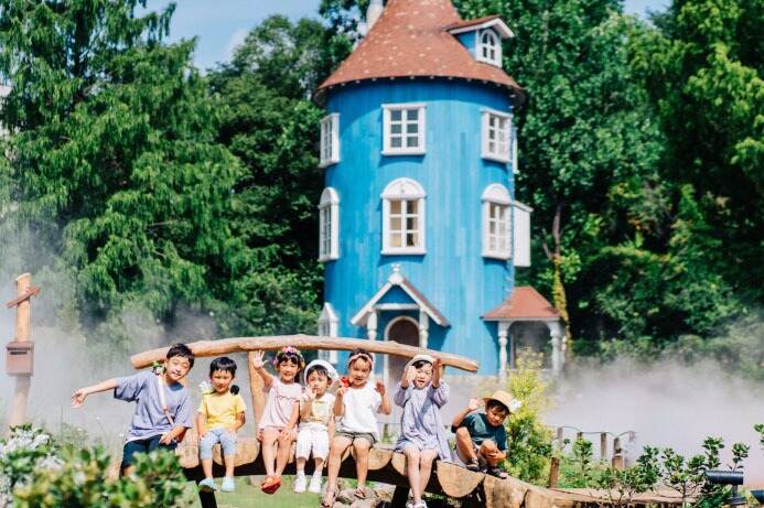 ムーミンバレーパークの夏イベント「ムーミン谷でみずあそび」びしょ濡れゾーンや夜空を彩る湖上花火